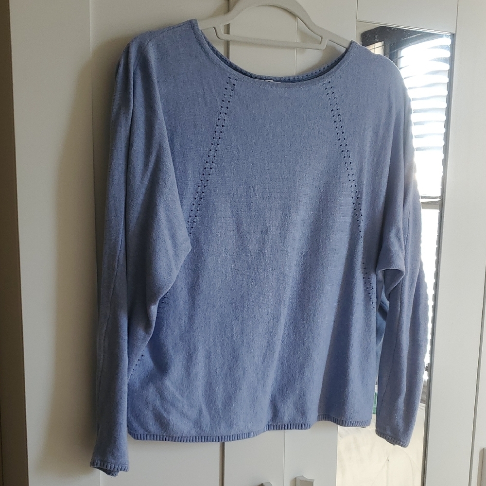 Light Blue Knit Sweater